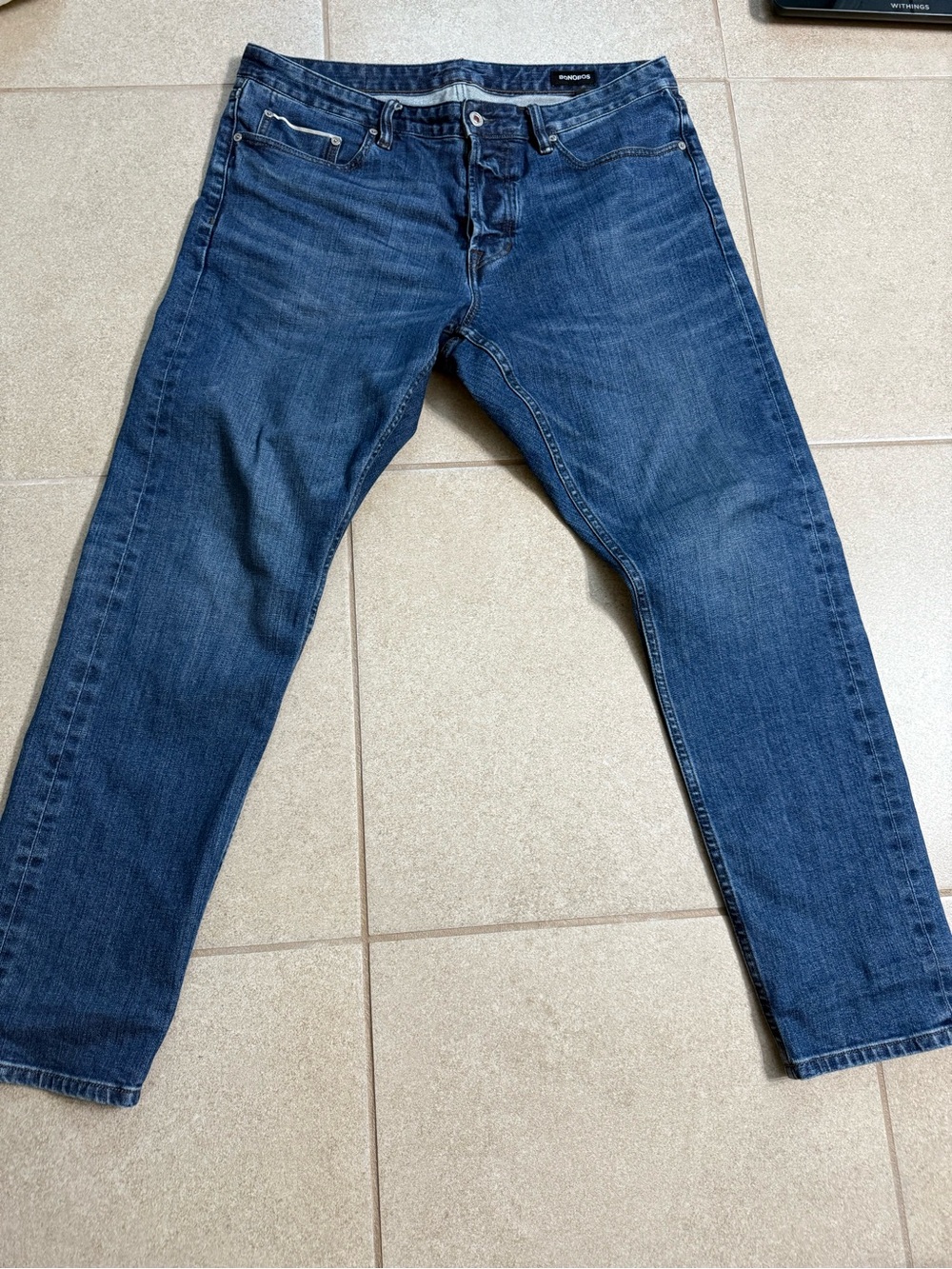 Bonobos Slim Straight Dark Blue Jeans